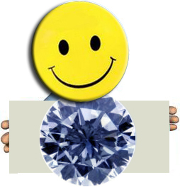Diamond pin